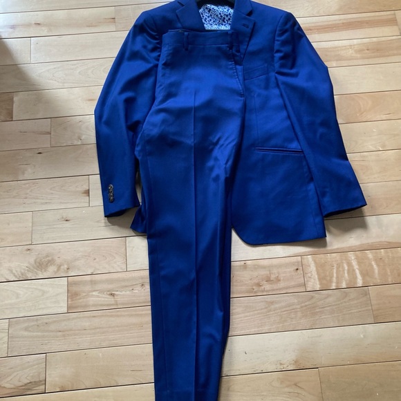 Indochino Highbridge Blue Suit - 42 - Picture 4 of 8